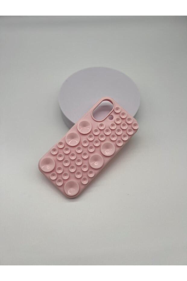 iPhone 16 Pro Compatible Suction Cup Bubble Case Ultra Protection