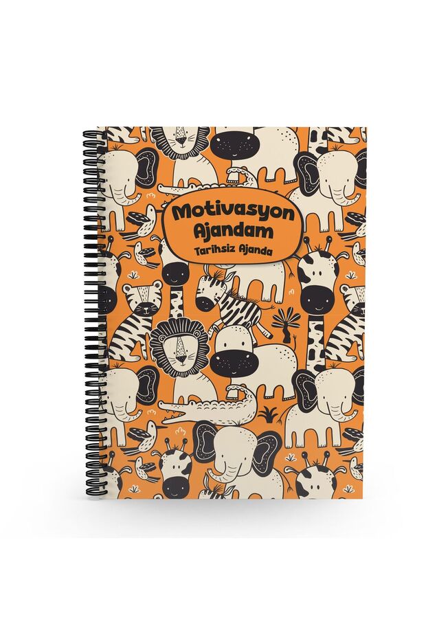 Motivational Agenda-3-Dated Agenda (with Stickers and Emoji Additions)