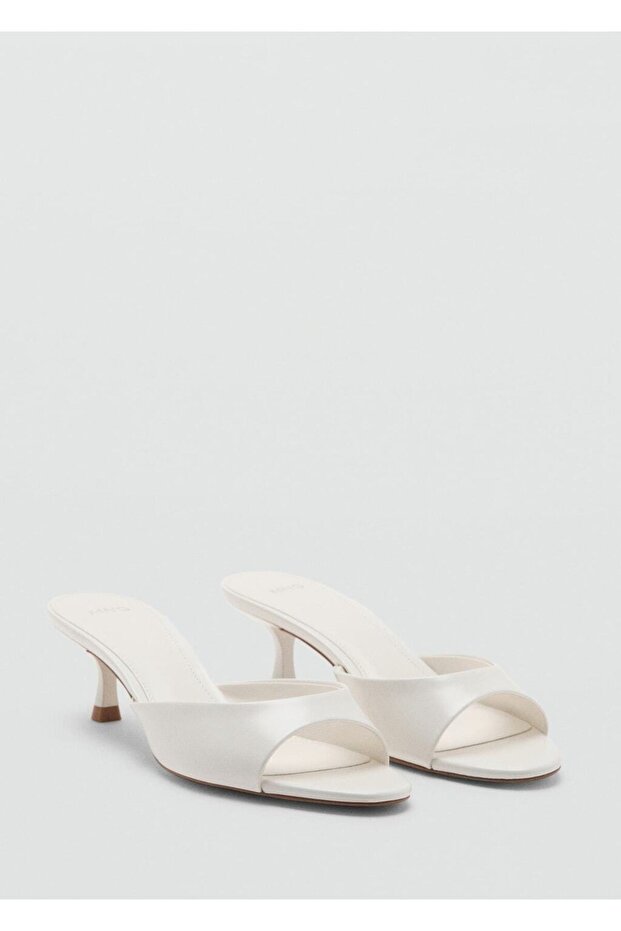 Kitten topuklu kayışlı sandalet - 1