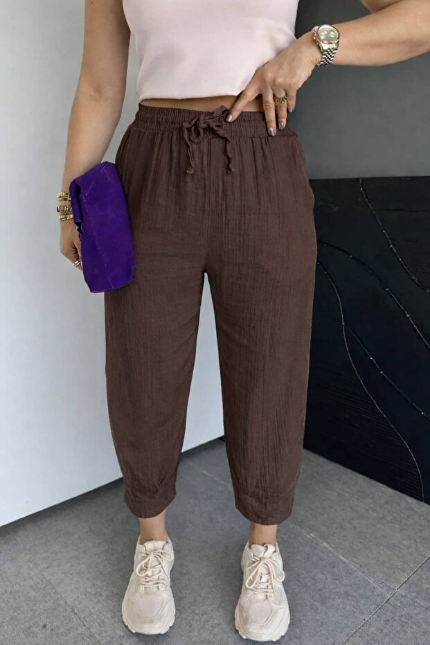 بنطلون موسلين كاروت TR0935 - 1