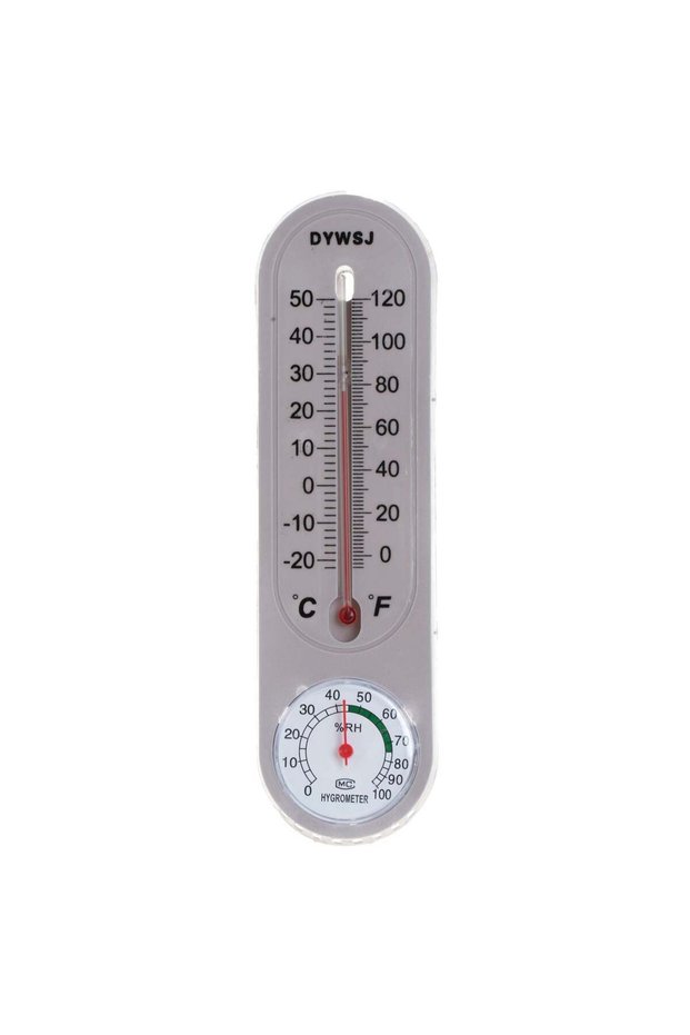 Wall Thermometer with Hygrometer 22cm