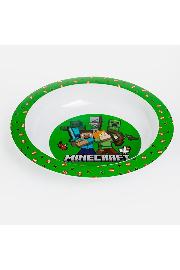 Minecraft Plastic Patterned Plate Ø20cm - 2