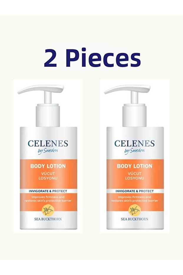 By Sweden Seabuckthorn Body Lotion 200 ml 2 Pieces