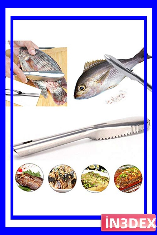 أداة عملية لإزالة قشور السمك، نظافة وتنظيف سريع - 2