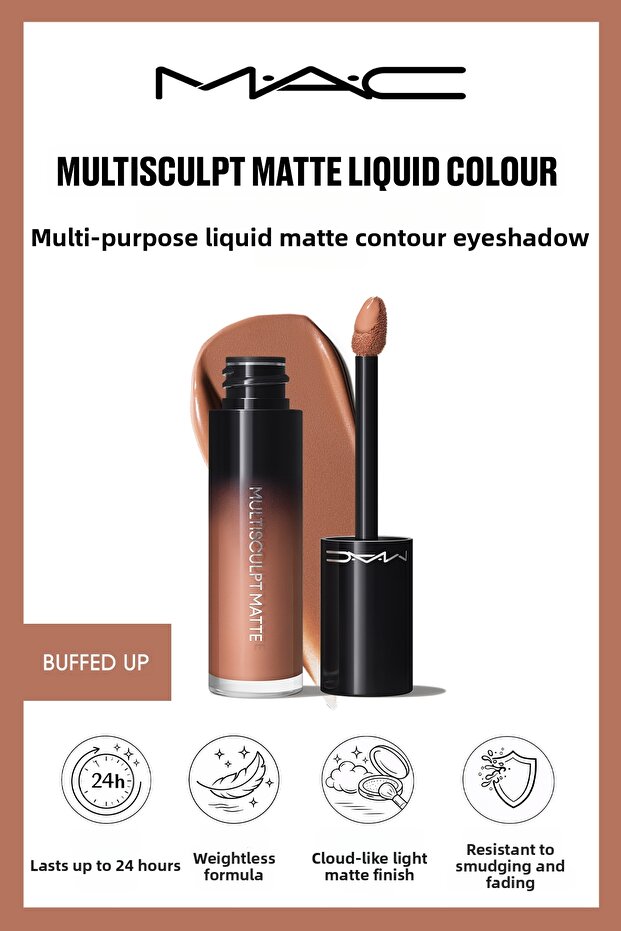 MULTISCULPT MATTE LIQUID COLOR كونتور سائل متعدد الاستخدامات وظلال عيون سائلة غير لامعة - بوفد أب