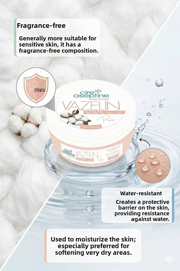 Ci̇reasepti̇ne Vaseline Pure 150 ml - 3