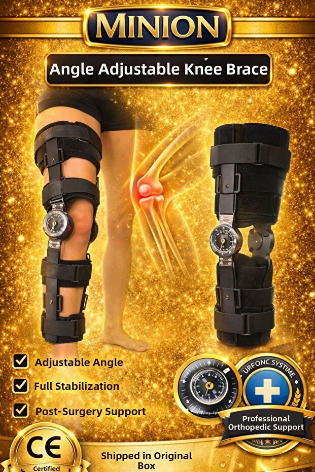 Angle Adjustable Knee Brace Motion Controlled Knee Support - 1