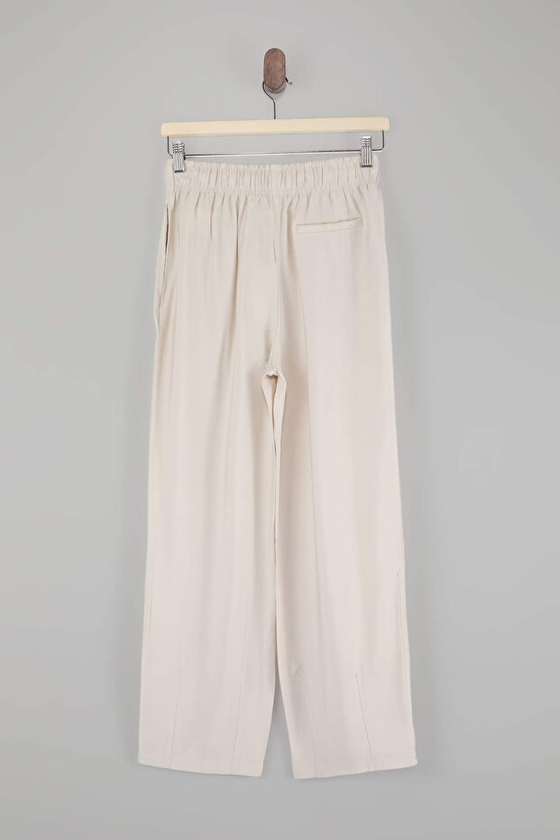 Taş Beli Lastikli Tensel Pantolon TWOSS26PL00070 - 7