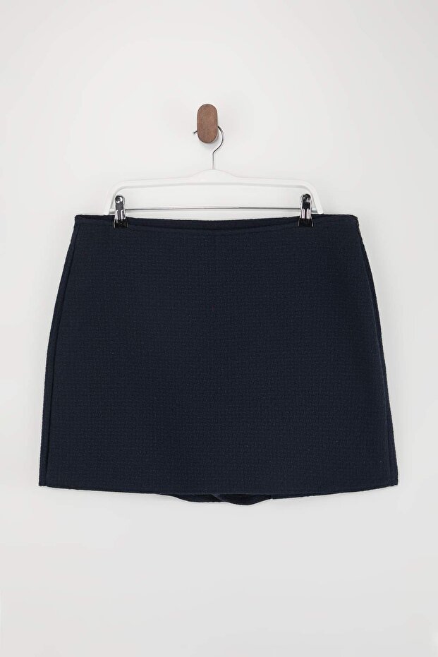 Lacivert Mini Şort Etek Şort & Bermuda TBBSS26AP00041 - 4