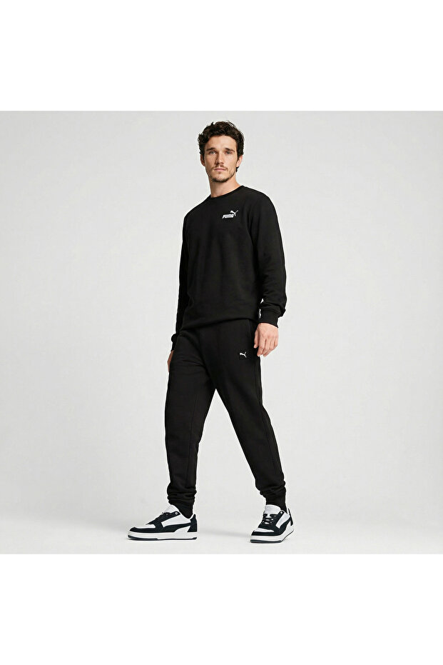 Essential Elevated Чоловічі чорні спортивні штани - 2