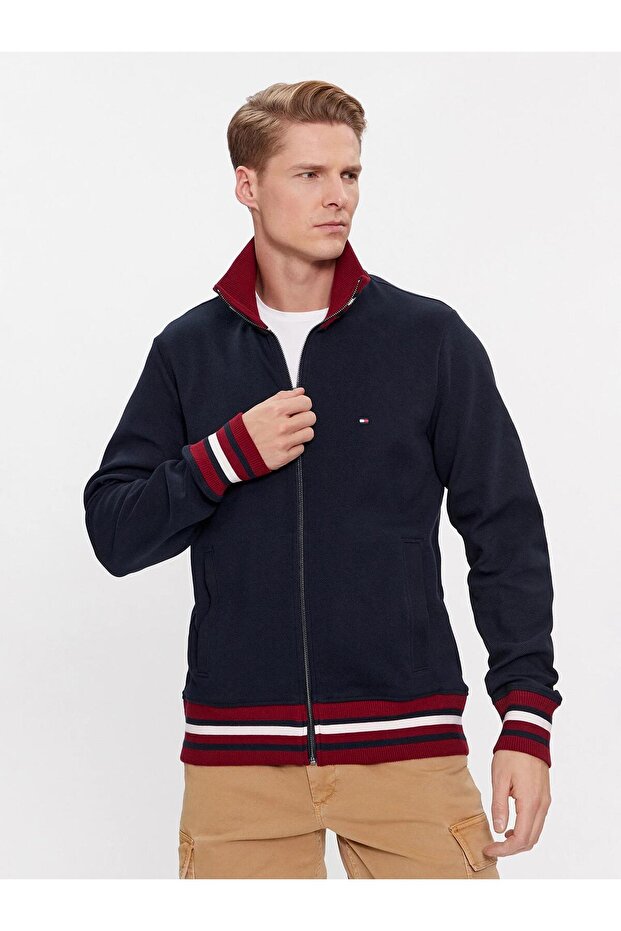 BOLD GLOBAL STRIPE ZIP THROUGH - 1