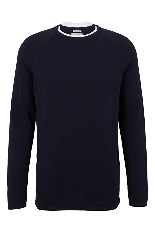 Strickpullover Pullover R-Neck - 2