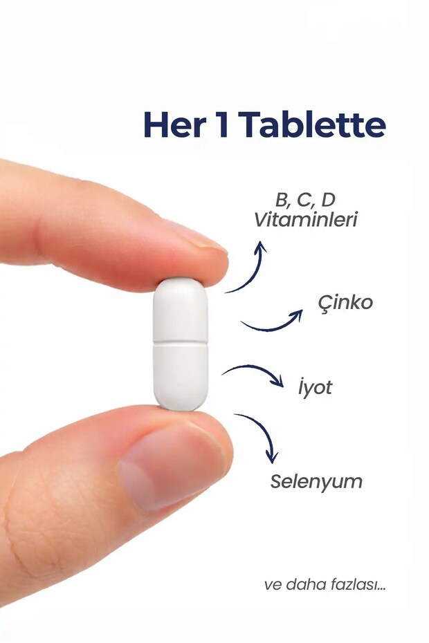 Multivitamin & Multimineral 60 Tablet - 3