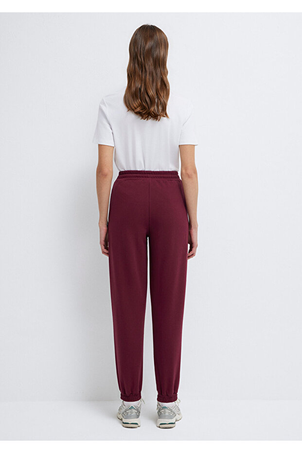 Bordo Basic Eşofman Altı 1600903-90705 - 6