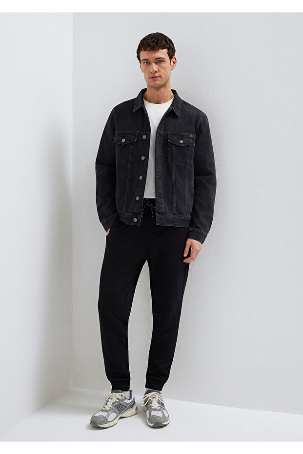 Siyah Basic Eşofman Altı 066907-900 - 2