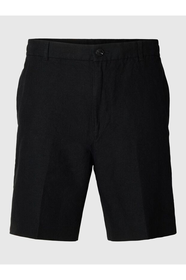 Shorts aus Leinengemisch Regular Fit - 2