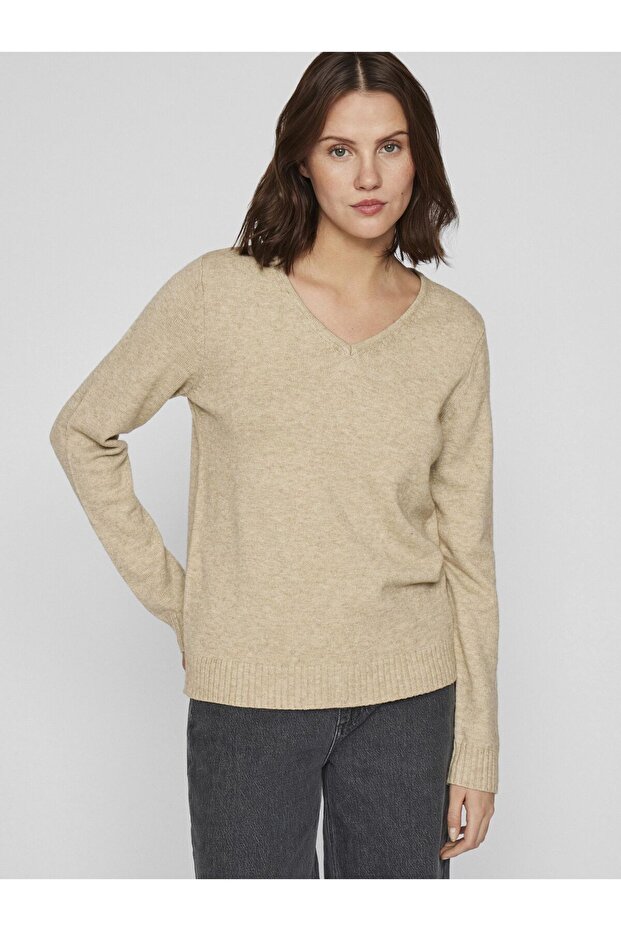 Strickpullover VIRIL V-Ausschnitt - 7