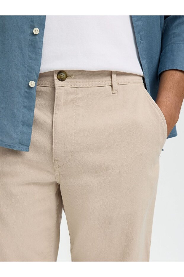 Shorts Dehnbare Baumwoll - 5