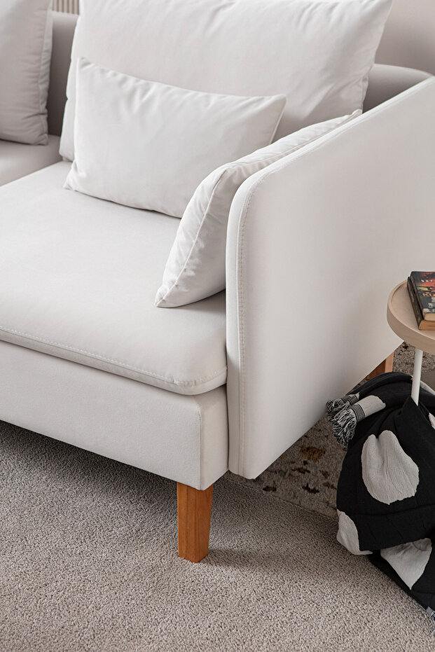 Flexy Üçlü Kanepe KREM - 3