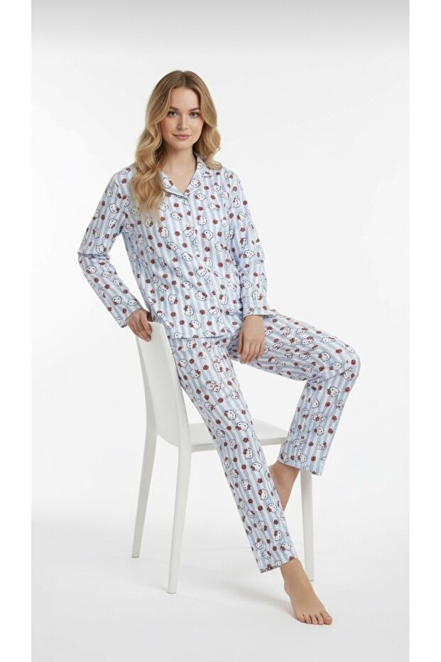 Women's Seasonal Pajama Set Mother-Daughter Combinable