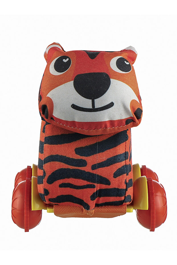 Peluş Kaplan Bebek Oyuncağı Araba - 2