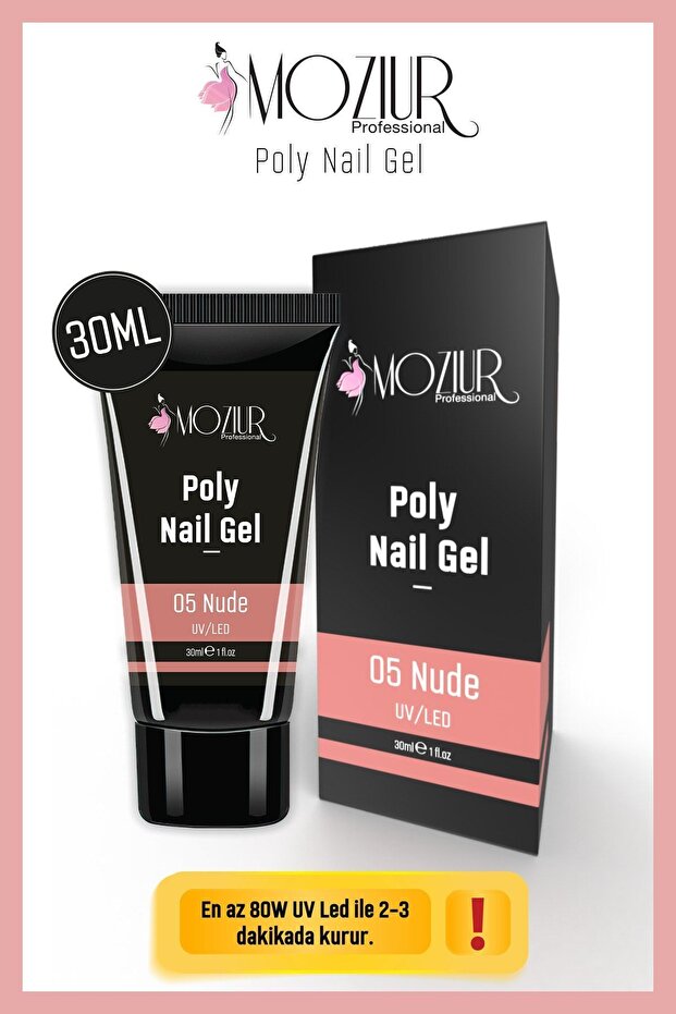 Poly Jel 30ml Nude - 3
