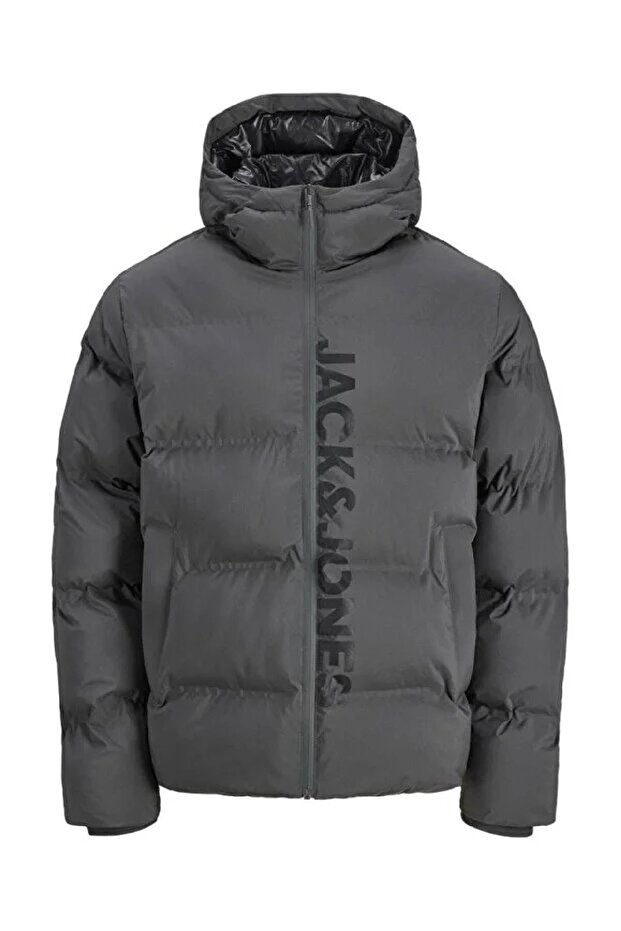 Jjkaito Puffer Jacket Bf – Lightweight Puffer Men's Coat, Water-Resistant Zipper Winter Jacket