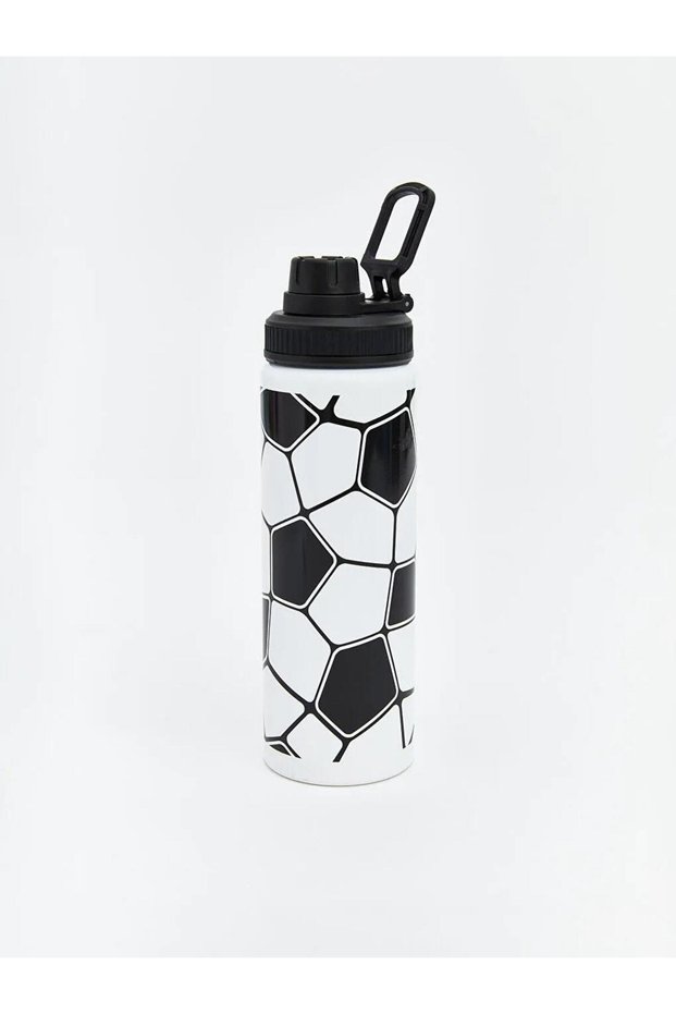 Boy's Water Bottle with Mixed Football Ball Figure 500 ml (S6)