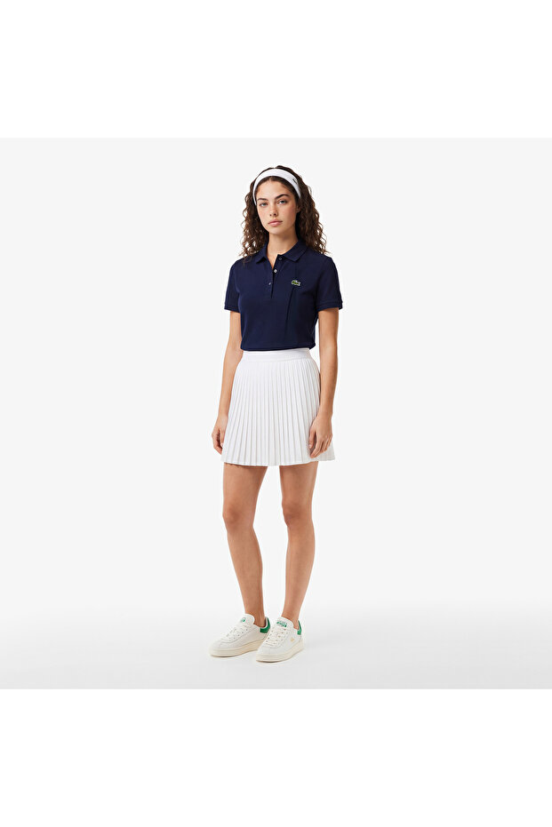Kadın Regular Fit Organik Pamuk Lacivert Polo - 6