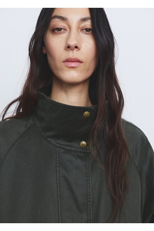 Huni yaka cepli parka - 6