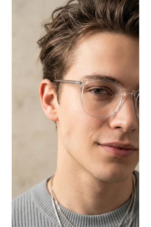 Dolce Lightweight Round Daily Use Eyewear with Blue Light Protection / Protects Eyes