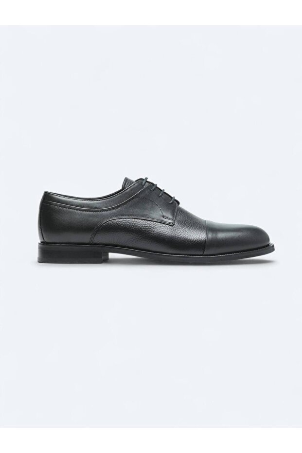 Black Leather Classic Shoes