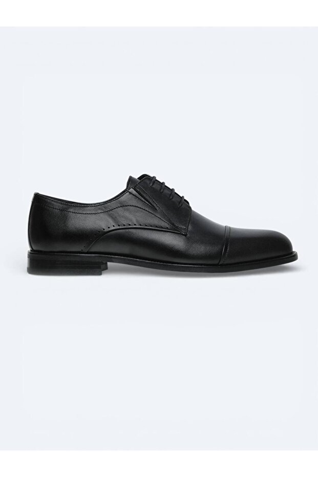 Black Leather Classic Shoes