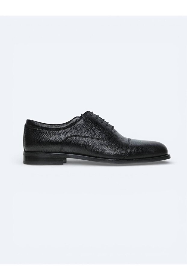 Black Leather Classic Shoes