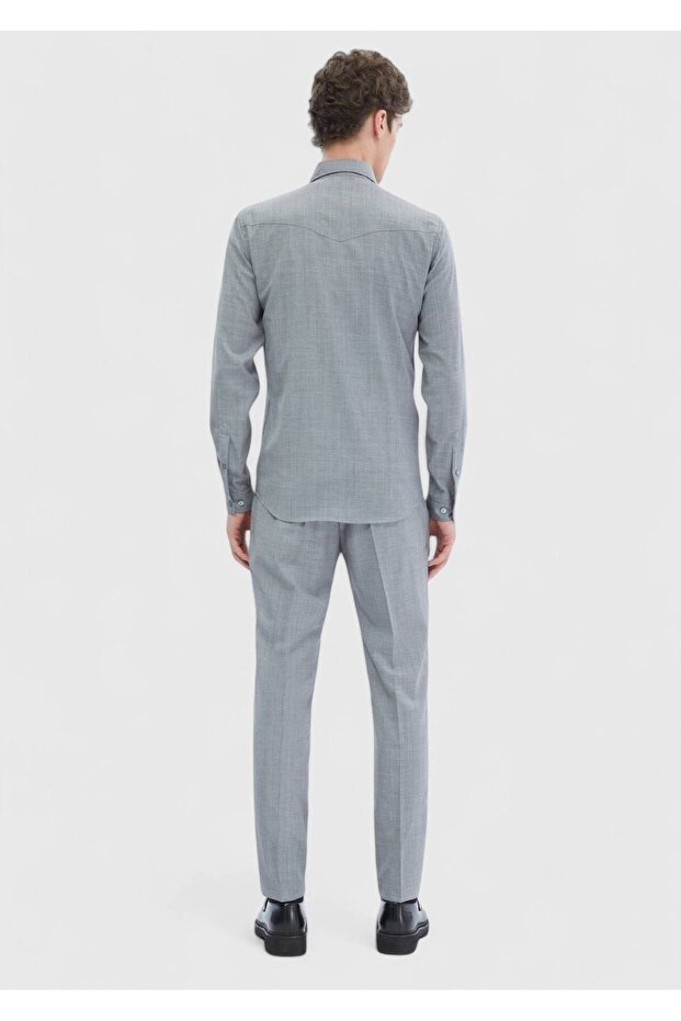 بدلة رمادية من الجيل الجديد - 8