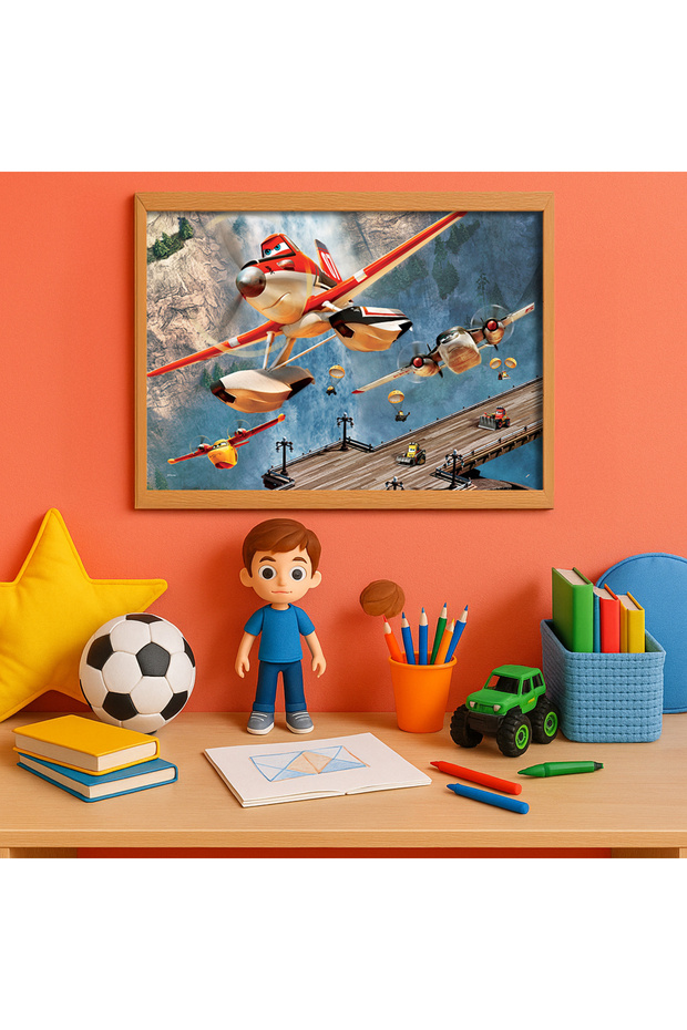 Planes Puzzle 200 Parça - 3