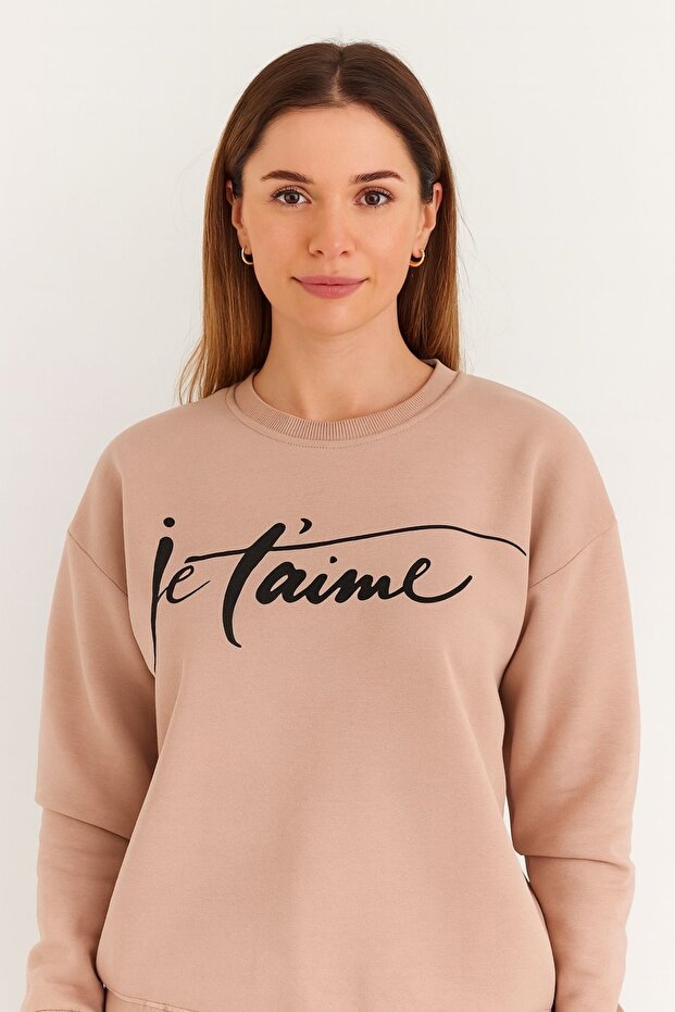 Şardonlu Sweatshirt