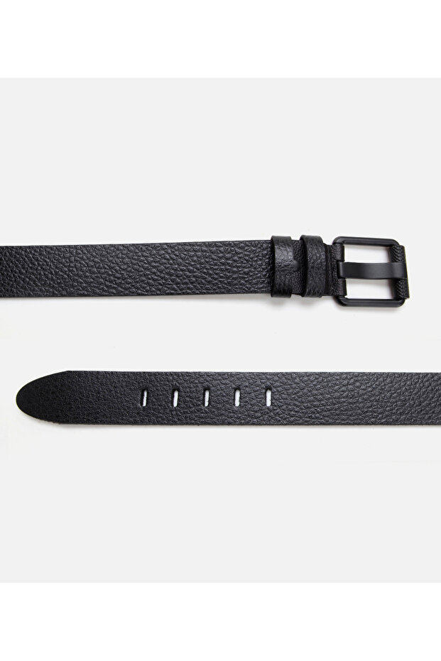 Erkek Deri Siyah Kemer - 2