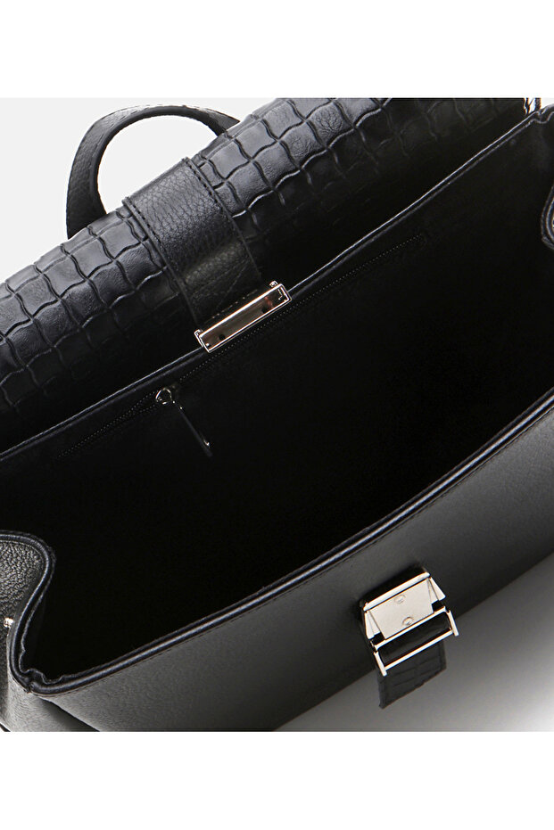 حقيبة رجالية سوداء - 8