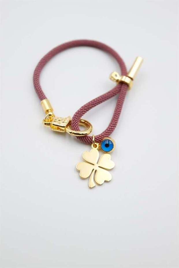 سوار البرسيم الخيط - أرجواني - 1