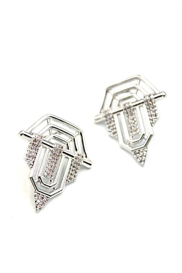 أقراط سيريناي - فضية - 1