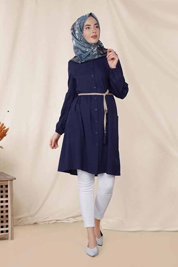 Tunic 4114 - Button Design - 2