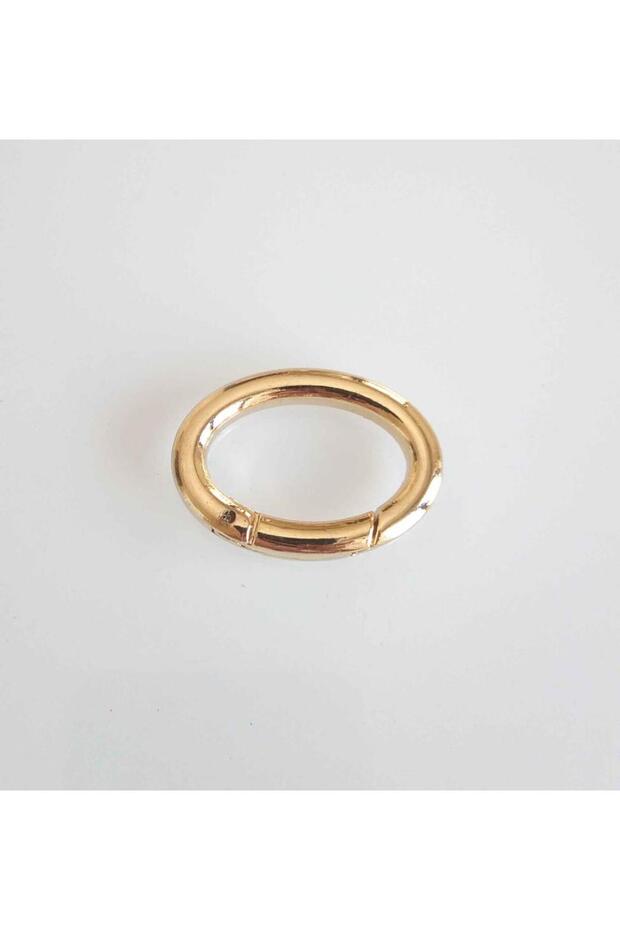 Gold Oval Spring Ring
