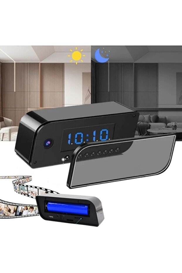 Wall Clock with Hidden Full HD Video Camera - 4