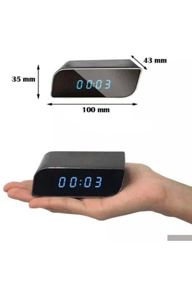 Wall Clock with Hidden Full HD Video Camera - 3