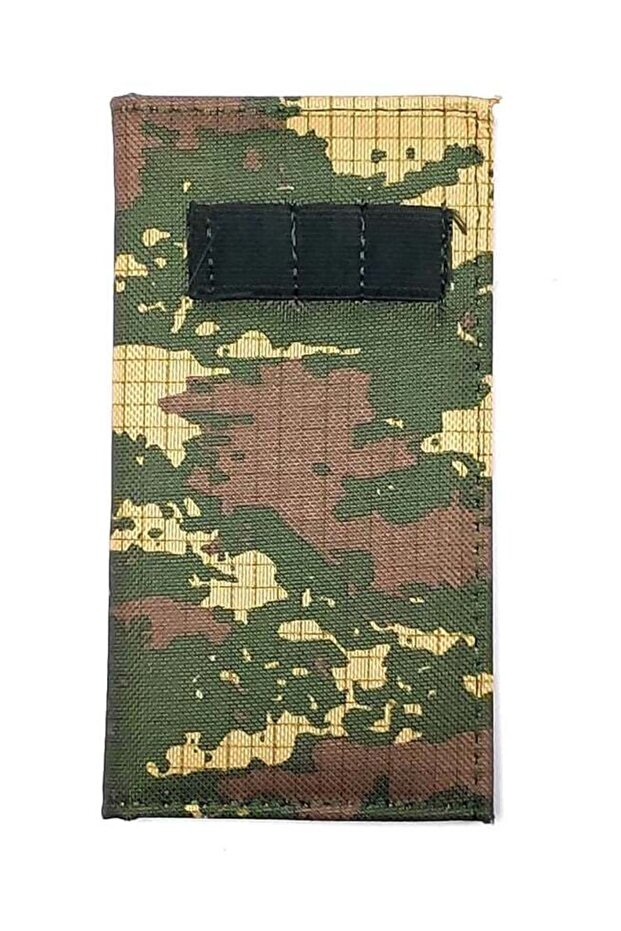 Military Camouflage Notebook Small Size 8.5x16.5 cm/80 Pages with Pen Holder