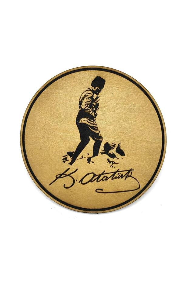 Ataturk Kocatepe Leather Peç - Weapon - Military Patch