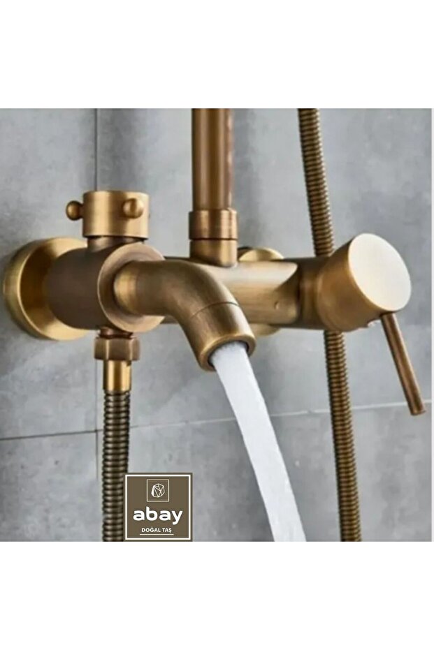 Antik Banyo Duş Seti - 4