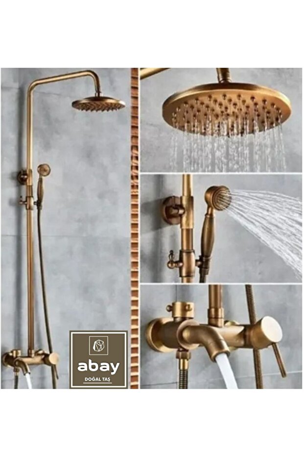 Antik Banyo Duş Seti - 1