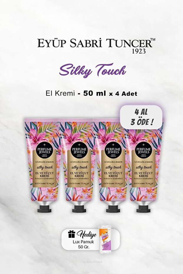 Sabri Tuncer 50 Ml Eyüp Hand and Body Cream - Cotton Gift